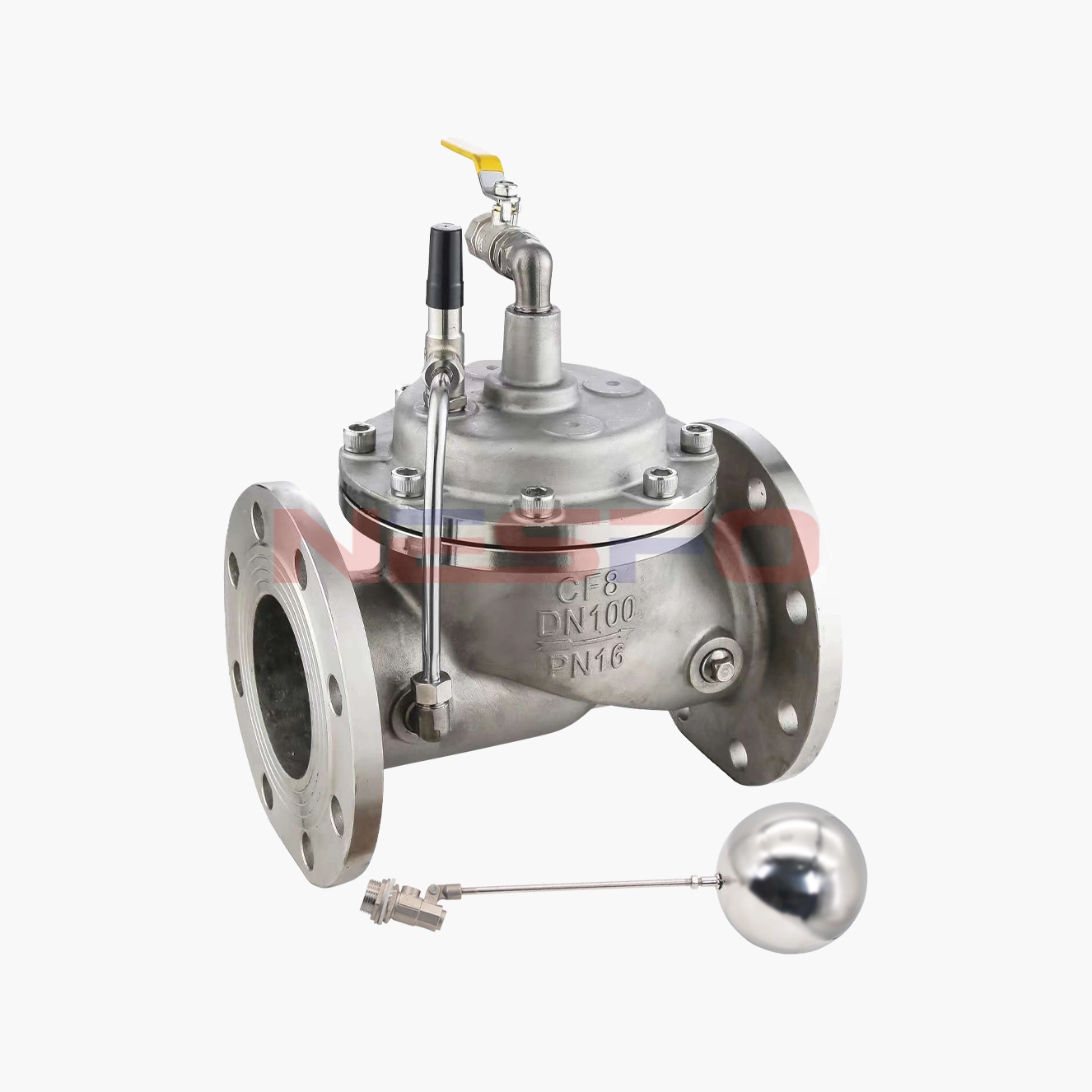 304不锈钢遥控浮球阀 100X-16P（images 1）