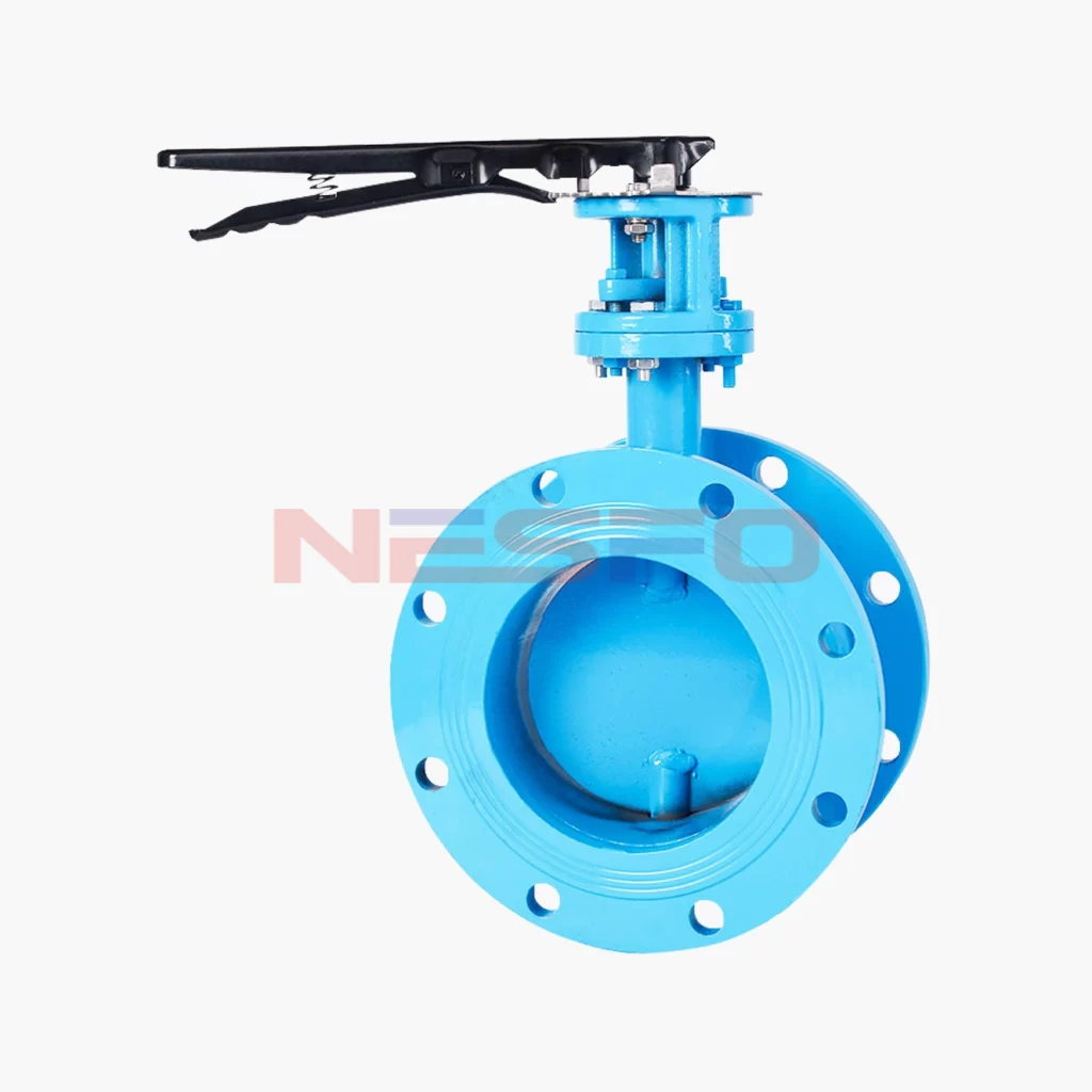 铸钢法兰通风蝶阀 D41W-1C