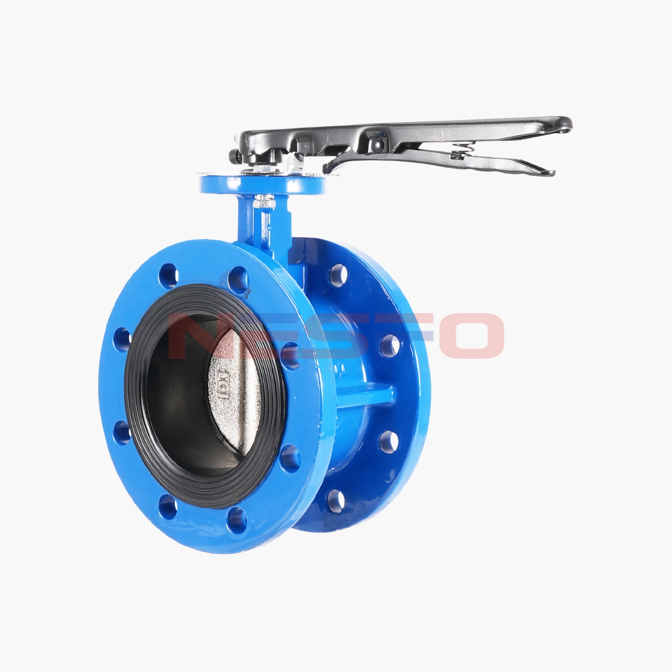 球墨铸铁手柄法兰蝶阀 D41X-16Q（images 1）