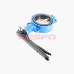 球墨铸铁手柄对夹蝶阀 D71X-16Q（images 5）