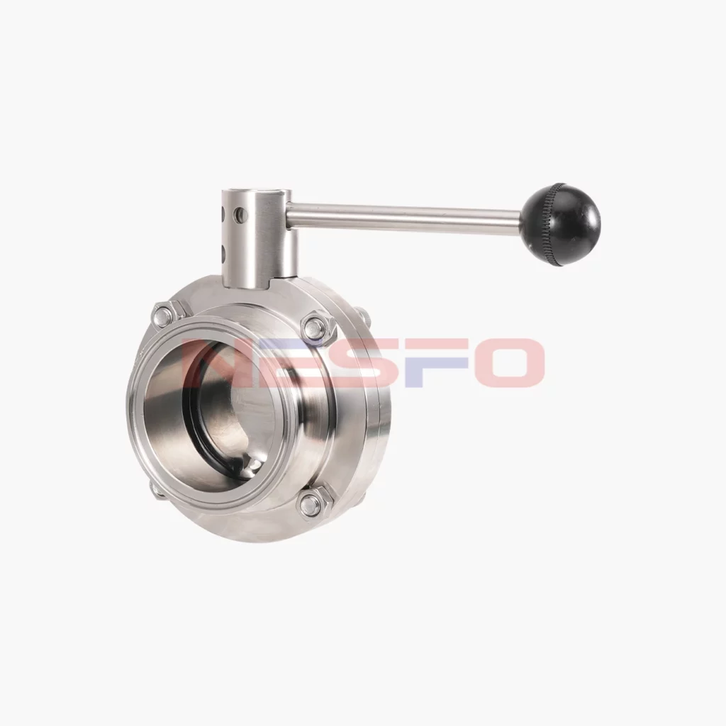 304不锈钢卫生级快装蝶阀 D81X-10P