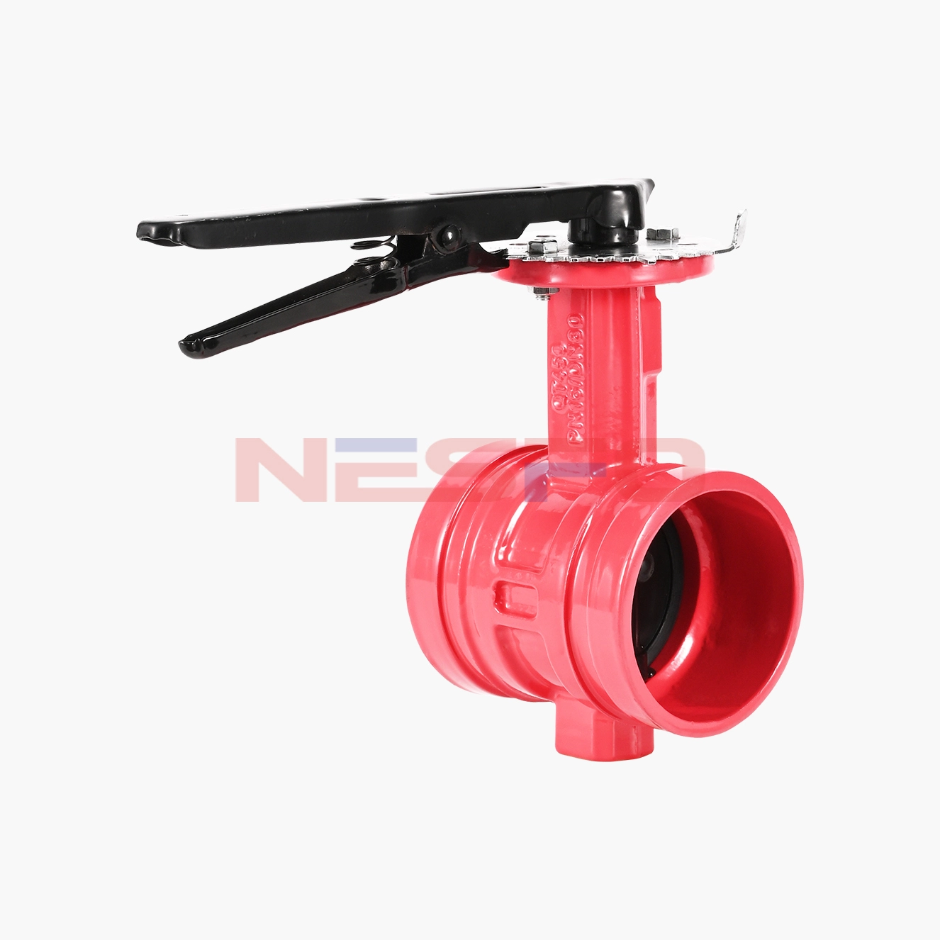 球墨铸铁手柄沟槽蝶阀 D81X-16Q（images 1）