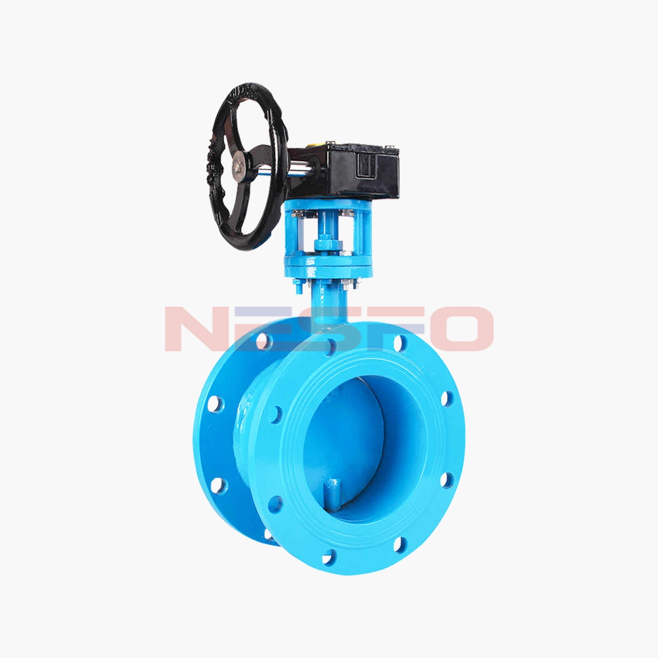 铸钢涡轮法兰通风蝶阀 D341W-1C（images 1）